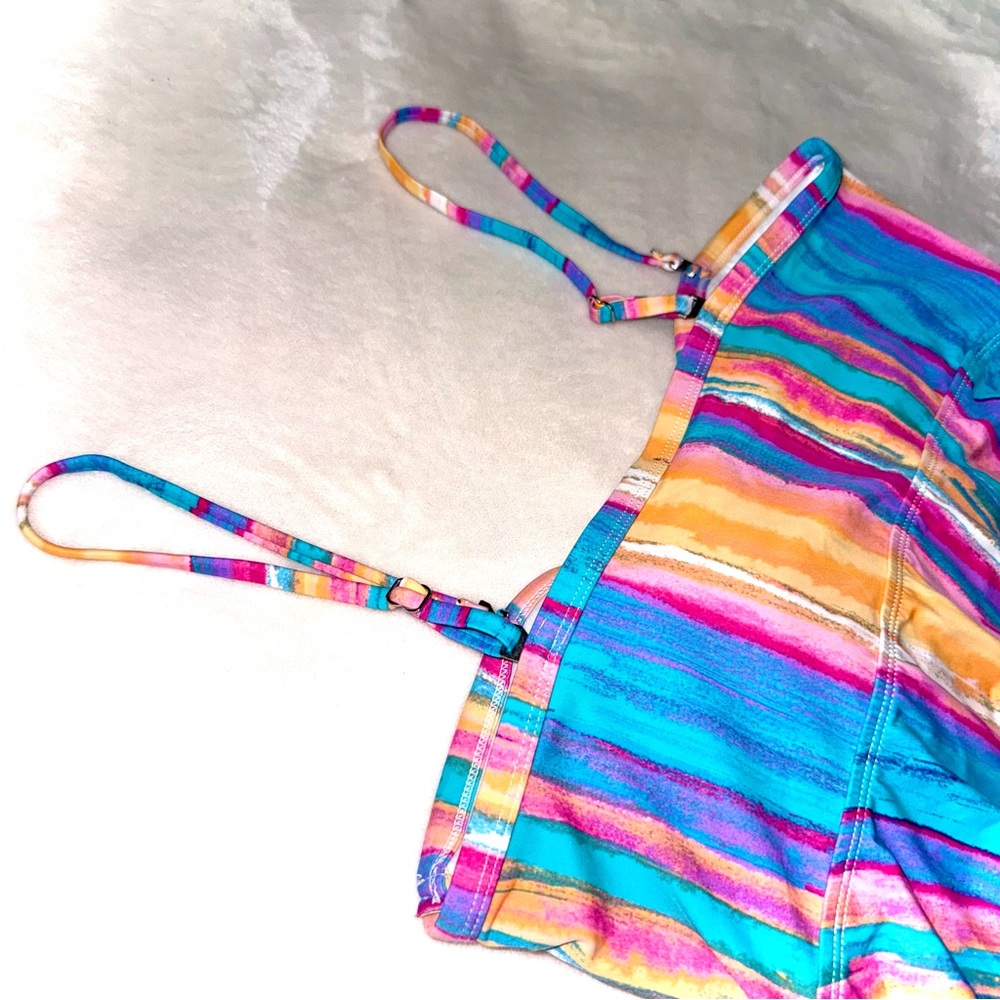 Multicolor Tankini Top - Picture 4 of 8